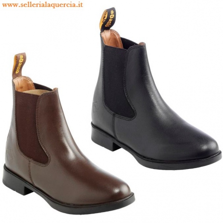 STIVALETTO JODHPUR IN PELLE LISCIA WINNER