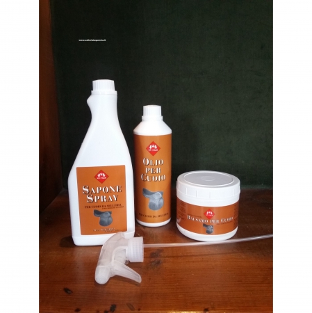 SAPONE ALLA GLICERINA PER IL CUOIO