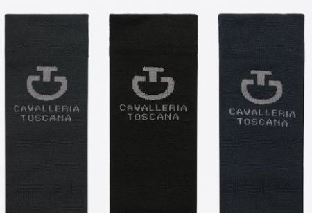 CALZINO UNISEX BORDO E LOGO ARANCIO