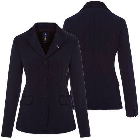 GIACCA EQUILINE DONNA BLU