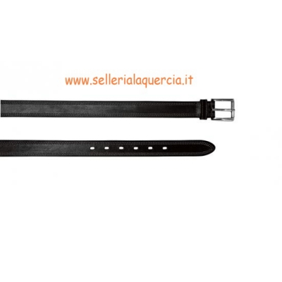 CINTURA IN PELLE CON RICAMO H 3 CM EQUILINE