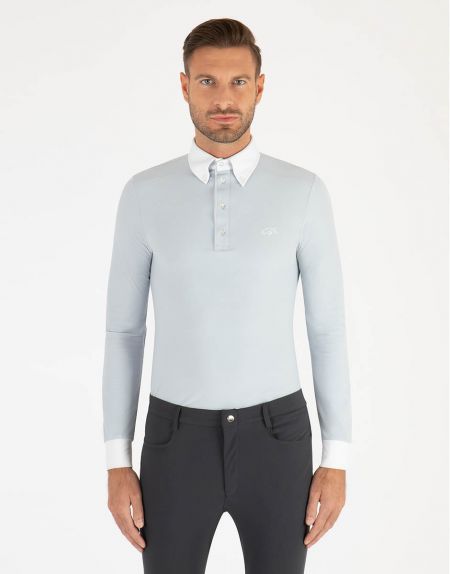 Camicia da competizione modello “Frenci” – Light grey