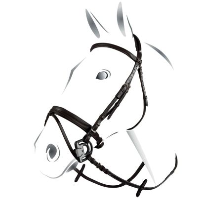 SNAFFLE 2015 BRIDLE  FREEDOM STUBBEN