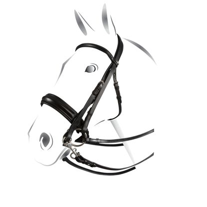 SNAFFLE 2015 BRIDLE  FREEDOM STUBBEN