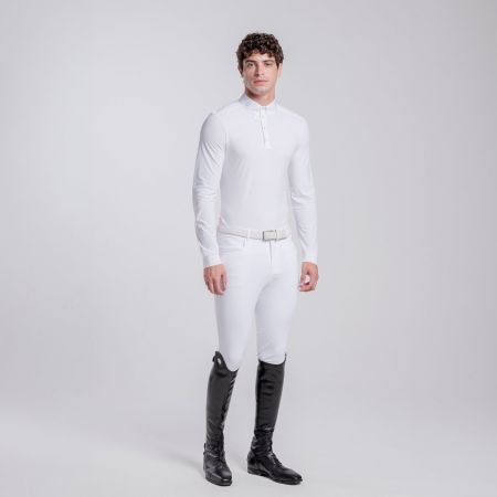 POLO JUNIOR EQUESTRO CON ZIP