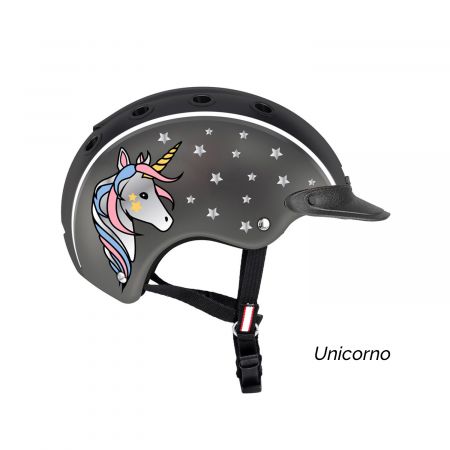 XANTO - CASCO STANDARD VISOR BLU OPACO EQUILINE