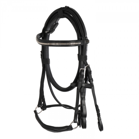 KNOKKE COMB.NOSEBAND BRIDLE CLASSIC  TRUST