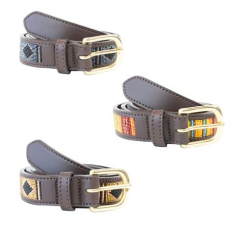 CINTURA EQUESTRO ELASTICIZZATA MODELLO CROSSED