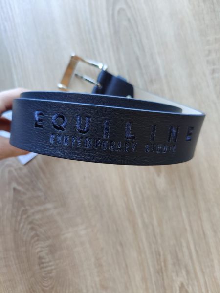 CINTURA IN CUOIO CON FILETTI E STRASS EQUESTRO