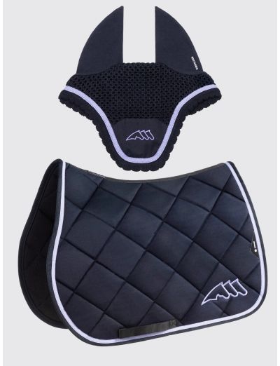 SOTTOSELLA E CUFFIA DA SALTO TRAPUNTA TECH-ROMBO EQUILINE