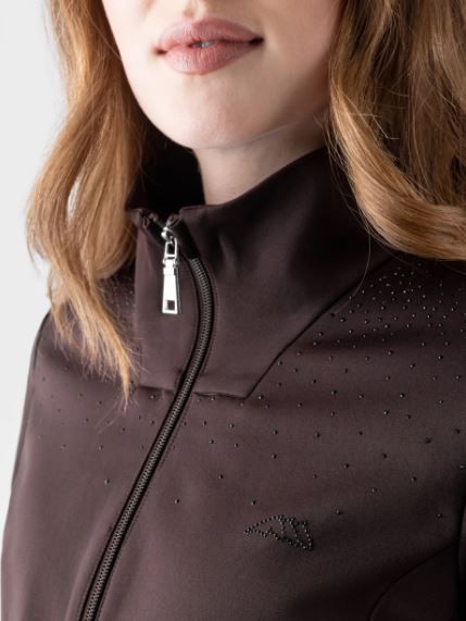 FELPA UOMO CON ZIP EQUILINE TG.S