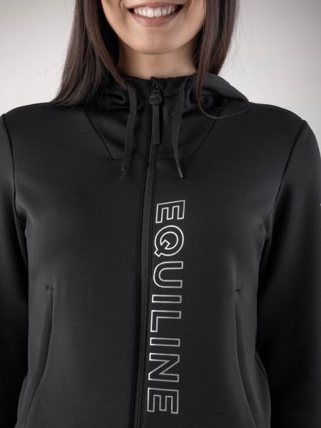 FELPA TECNICA BIANCA FULLZIP