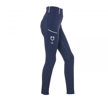 PANTALONI UNISEX CON GRIP AL GINOCCHIO CAVALLERIA