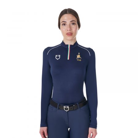 POLO DA  DONNA DA ALLENAMENTO MICRO MESH  EQUESTROO