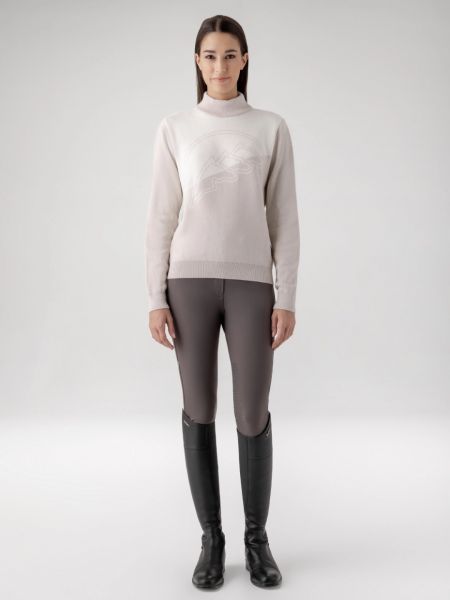 PULLOVER BLU DONNA EQUILINE