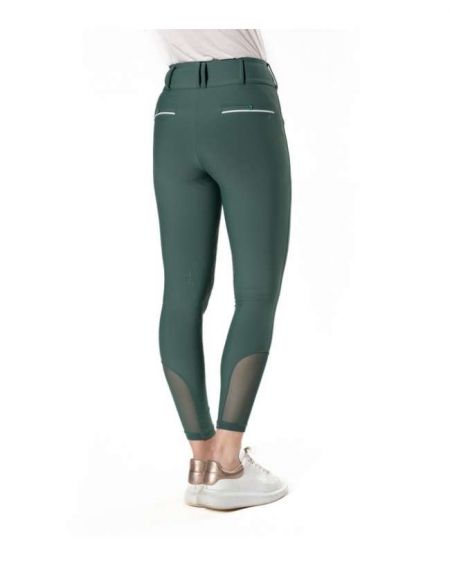 LEGGINGS FULL GRIP CON LOGO LUCIDO DA DONNA