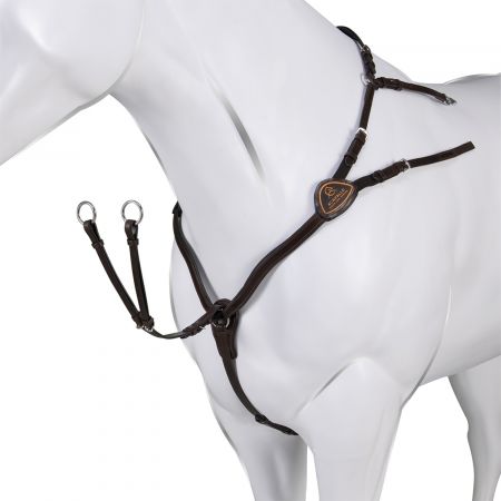 MARTINGALA A COLLARE IN CUOIO EQUESTRO