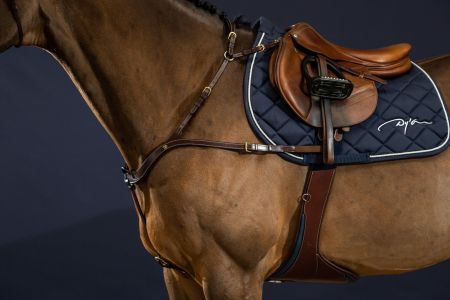 MARTINGALA A COLLARE IN CUOIO EQUESTRO