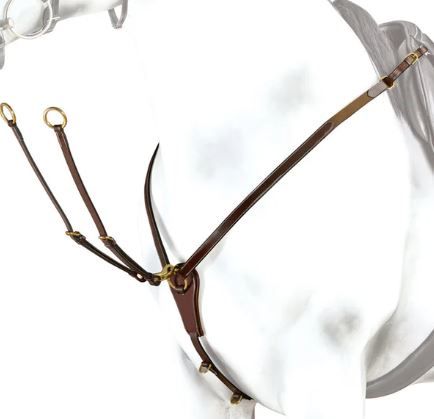 PETTORALE CON FORCHETTA MODELLO CLINCHER ROSE GOLD