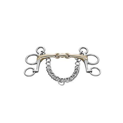 FRENCH MOUTH SMALL CHEEK PELHAM BIT