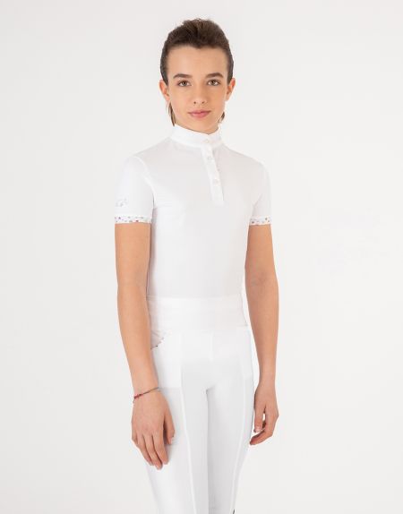 POLO EQUESTRO UOMO-BAMBINO IN TESSUTO TECNICO