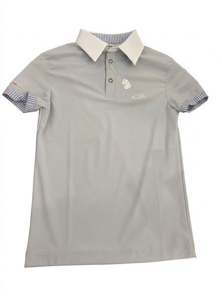 POLO BAMBINO MANICA LUNGA IN TESSUTO FELPATO