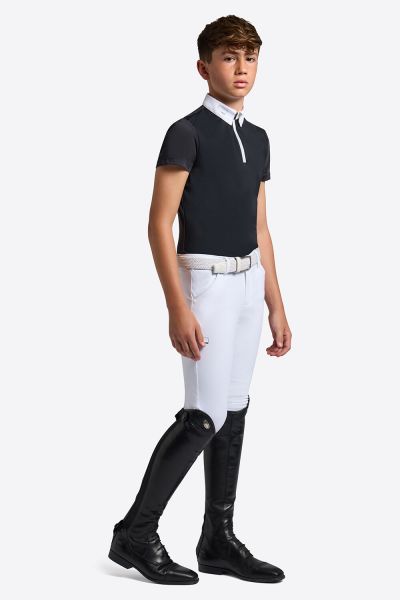POLO DONNA INSERTI TRAFORATA ultima S
