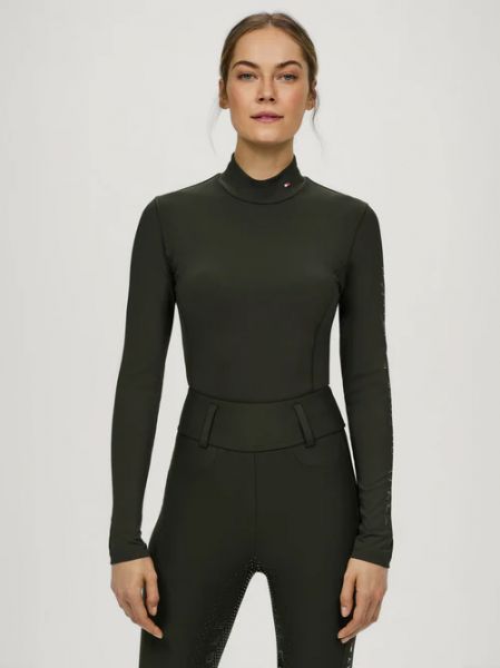 MAGLIA NERA A COSTINE SECOND SKI