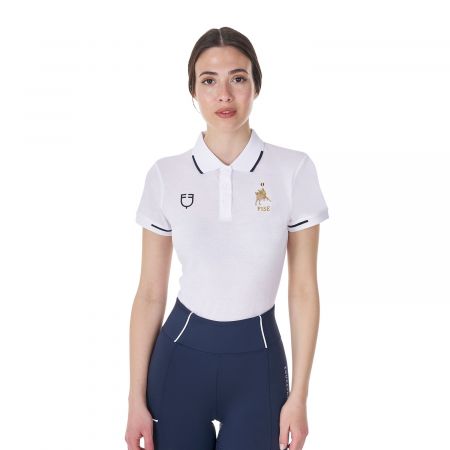 T-SHIRT DONNA SLIM FIT EQUESTRO X FISE