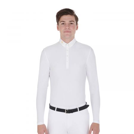 POLO DA CONCORSO EQUESTRO ZIP