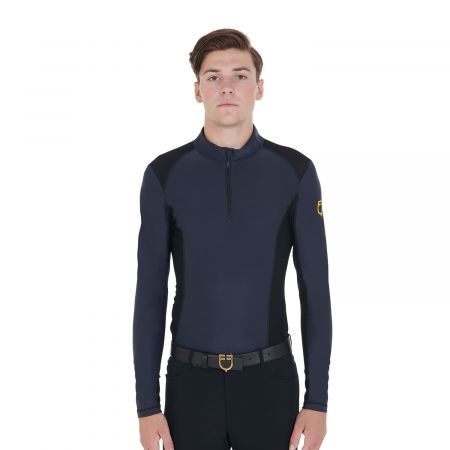 MAGLIONE CON SCOLLO A V IN LANA EQUILINE