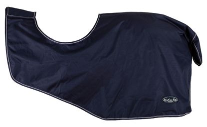 COPERTA IN PILE EQUILINE BLU