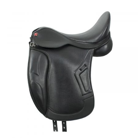 SELLA DRESSAGE PRO-LIGHT IN CUOIO DOPPIATO MODELLO DLX