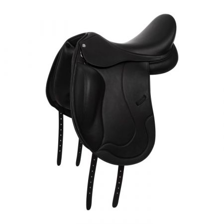 SELLA DRESSAGE PRO-LIGHT IN CUOIO DOPPIATO MODELLO DLX