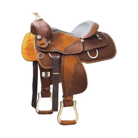 SELLA REINER DENVER MODELLO CLASSIC SQUARE RAWHIDE