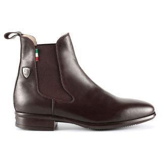 STIVALETTO IN PELLE LUSSUS ZIP POSTERIORE