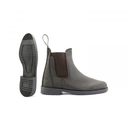 STIVALETTO IN PELLE LUSSUS ZIP POSTERIORE