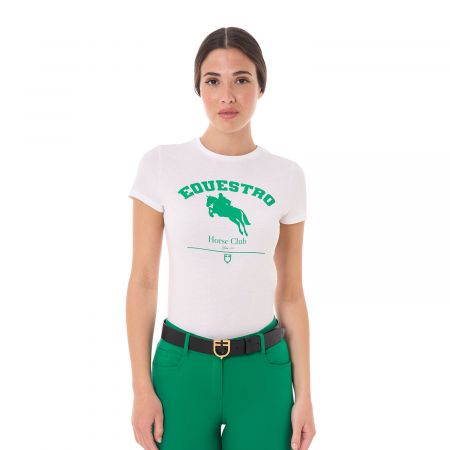 T-SHIRT STRIPE HORSE CLUB