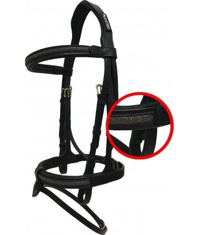 KNOKKE COMB.NOSEBAND BRIDLE CLASSIC TRUST