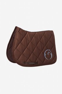 SOTTOSELLA EQUESTRO VERDE MILITARE CON CUFFIA IN COORDINATO
