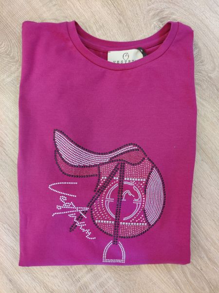 T-SHIRT TESSUTO TECNICA PASSIFLORA DONNA/BAMBINA