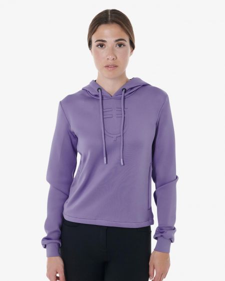 WOMEN'S SCUBA CROPPED HOODIE